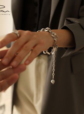 pn珍珠手链女ins小众手饰品手串