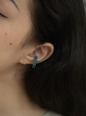 pn耳夹无耳洞女冷淡风假耳钉高级感夹耳式耳环轻奢小众耳饰耳骨夹