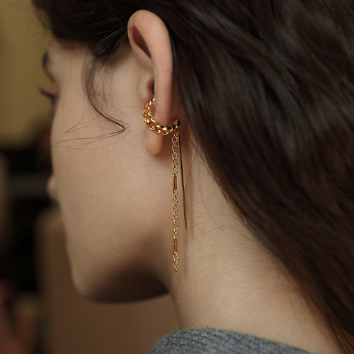 耳夹耳环女无耳洞酷饰价格 耳夹耳环女无耳洞酷饰图片 星期三