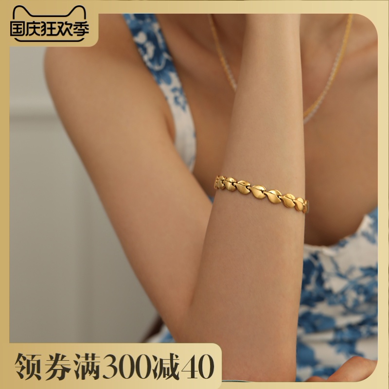 手链ins小众设计复古网红首饰女冷淡风手镯手饰品设计高级感手环