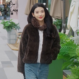 两面穿外套派克服女2026冬新款 宽松显瘦百搭毛领棉衣棉服上衣夹克