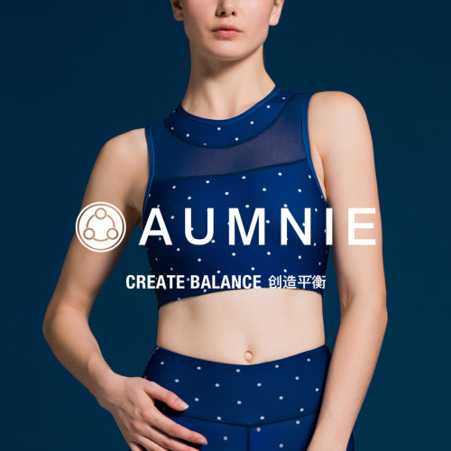 aumnie澳弥尼深思胸围纱网含胸垫