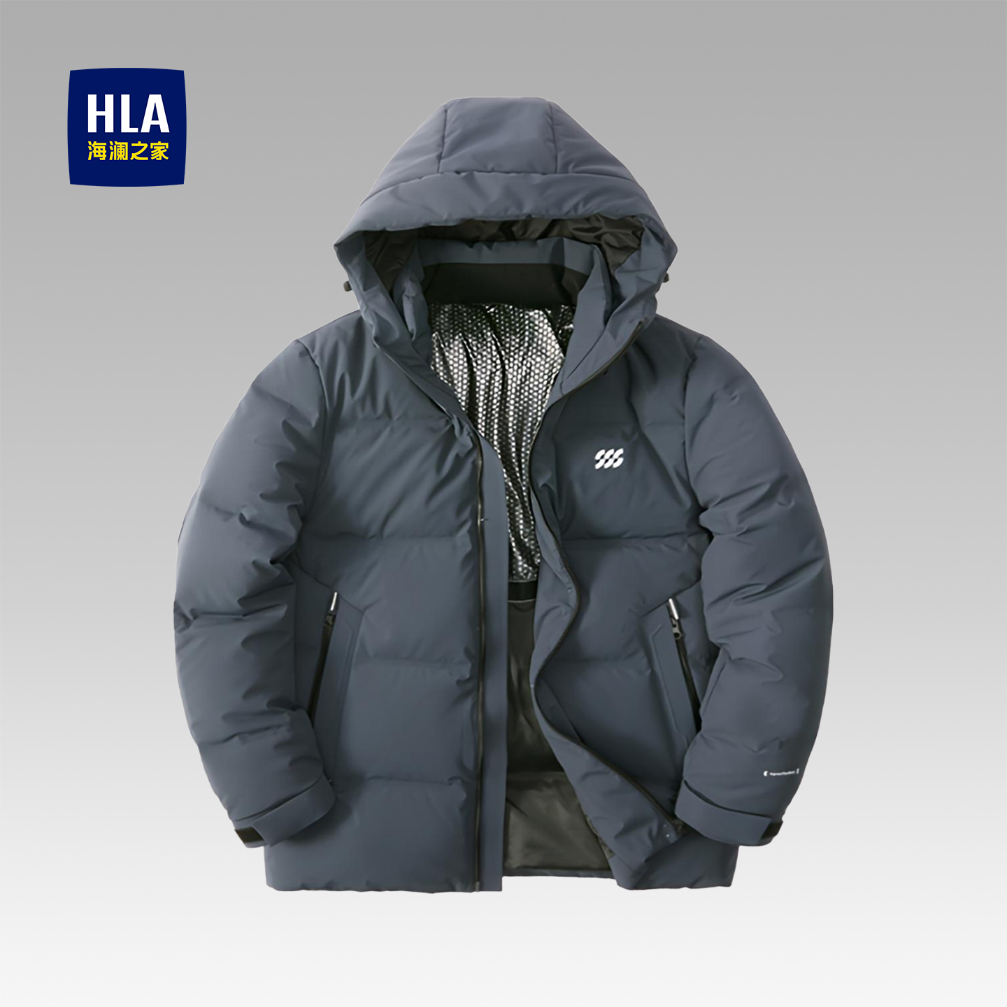 海澜之家男士爸爸中老年羽绒服