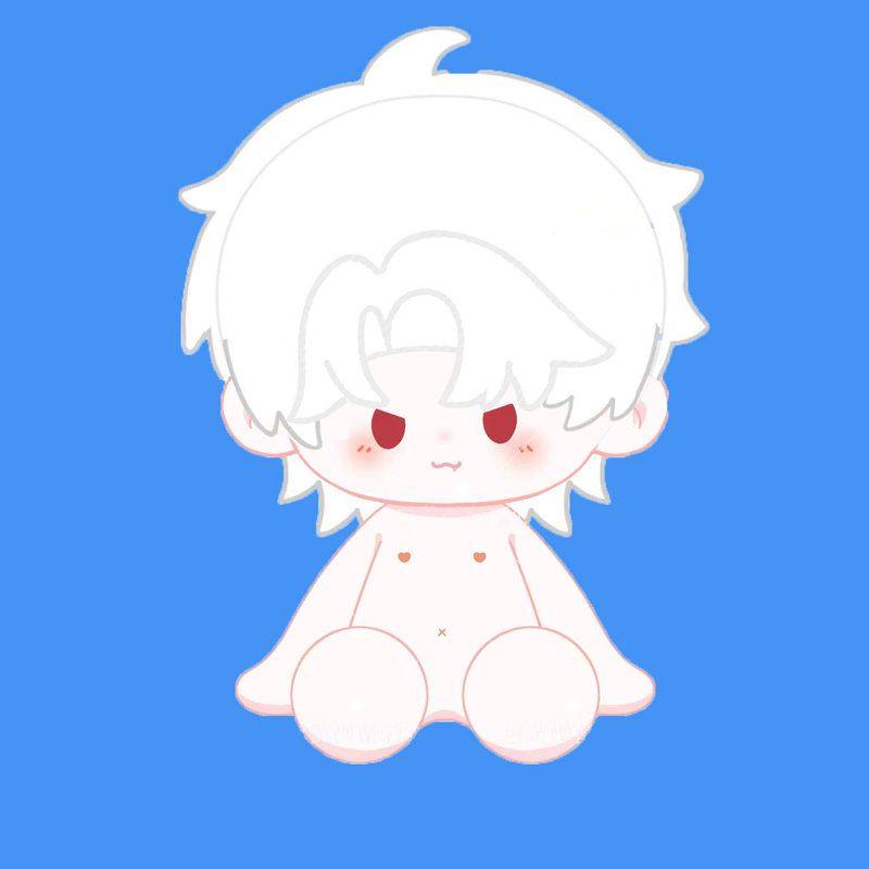 二次元月影别墅同人玩偶40cm白艾尔棉花娃娃一番赏坐姿可爱娃抱枕,模玩/动漫/周边/娃圈三坑/桌游,棉花娃娃,淘宝优惠券,粉丝福利购,淘宝优惠卷