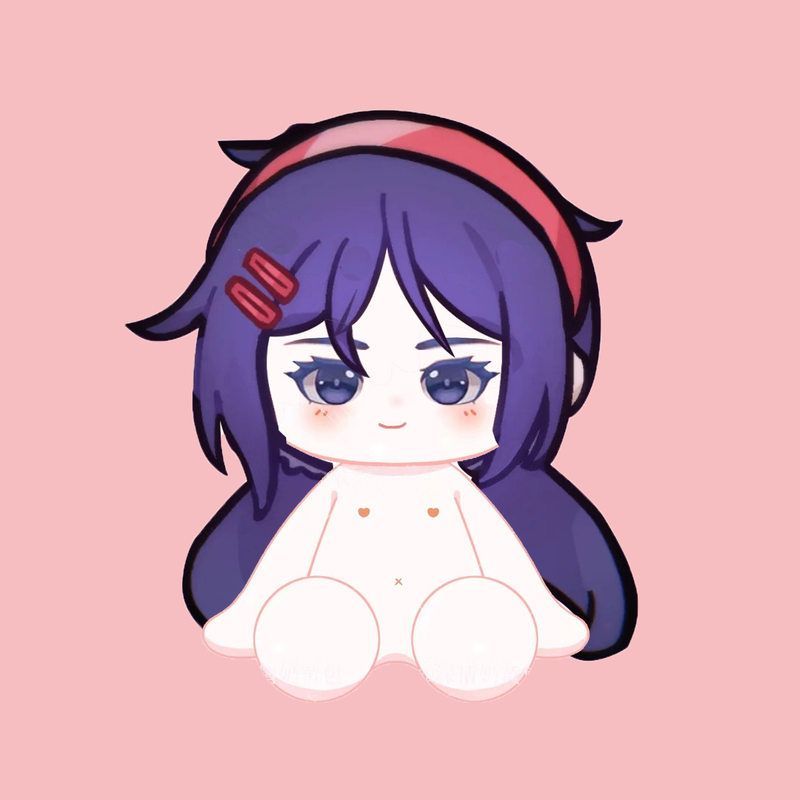 可爱米拉米塔40cm棉花娃娃