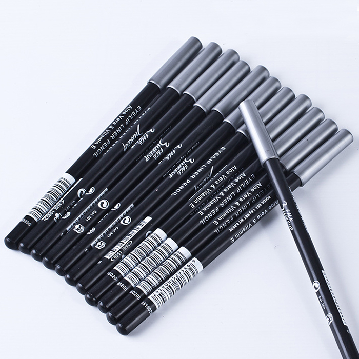 批发眼线笔眉笔黑色眉笔易卸