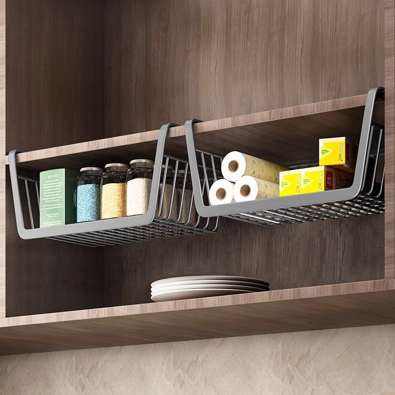 德国品质厨房置物架橱柜下挂架收纳神器悬挂纸巾架分层架用纸挂架,厨房/烹饪用具,厨房置物架/置物柜/角架,淘宝优惠券,粉丝福利购,淘宝优惠卷