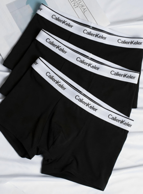 CalienKeler男士内裤男平角裤纯棉夏季薄款透气大码运动四角裤头