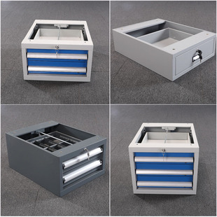防静电重型钳工工作台抽屉加厚铁皮加厚导轨铁皮抽屉柜重型工具柜