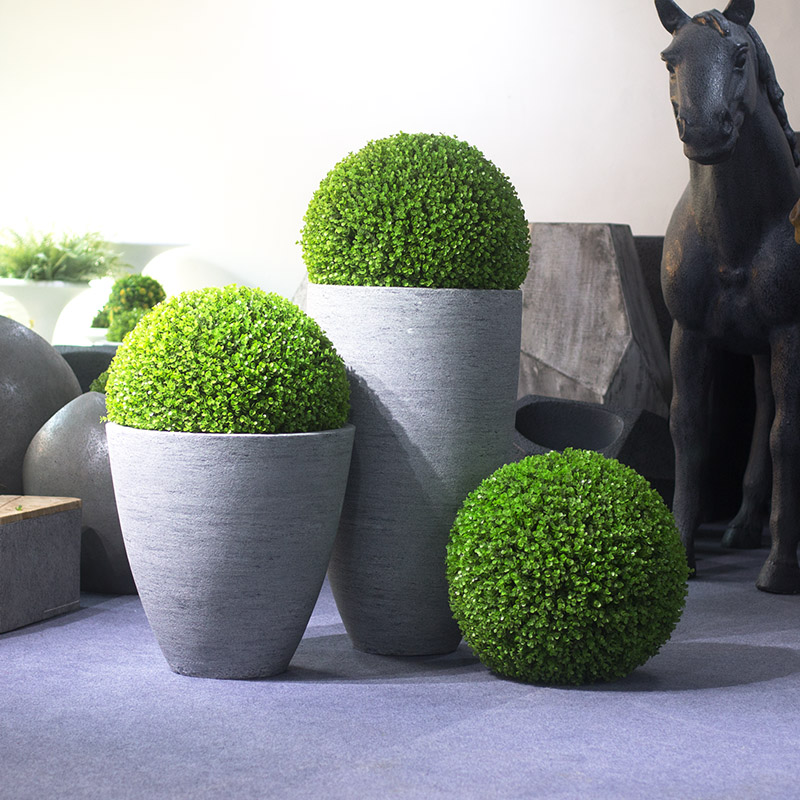 北欧简约玻璃纤维定制口径落地