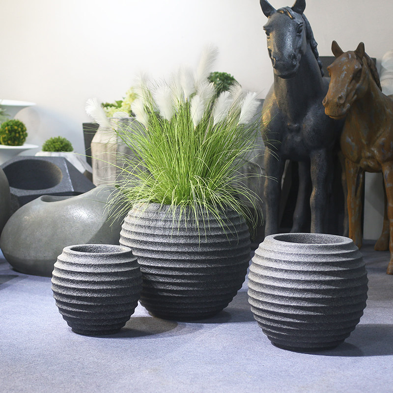 北欧简约玻璃钢架子单个落地式