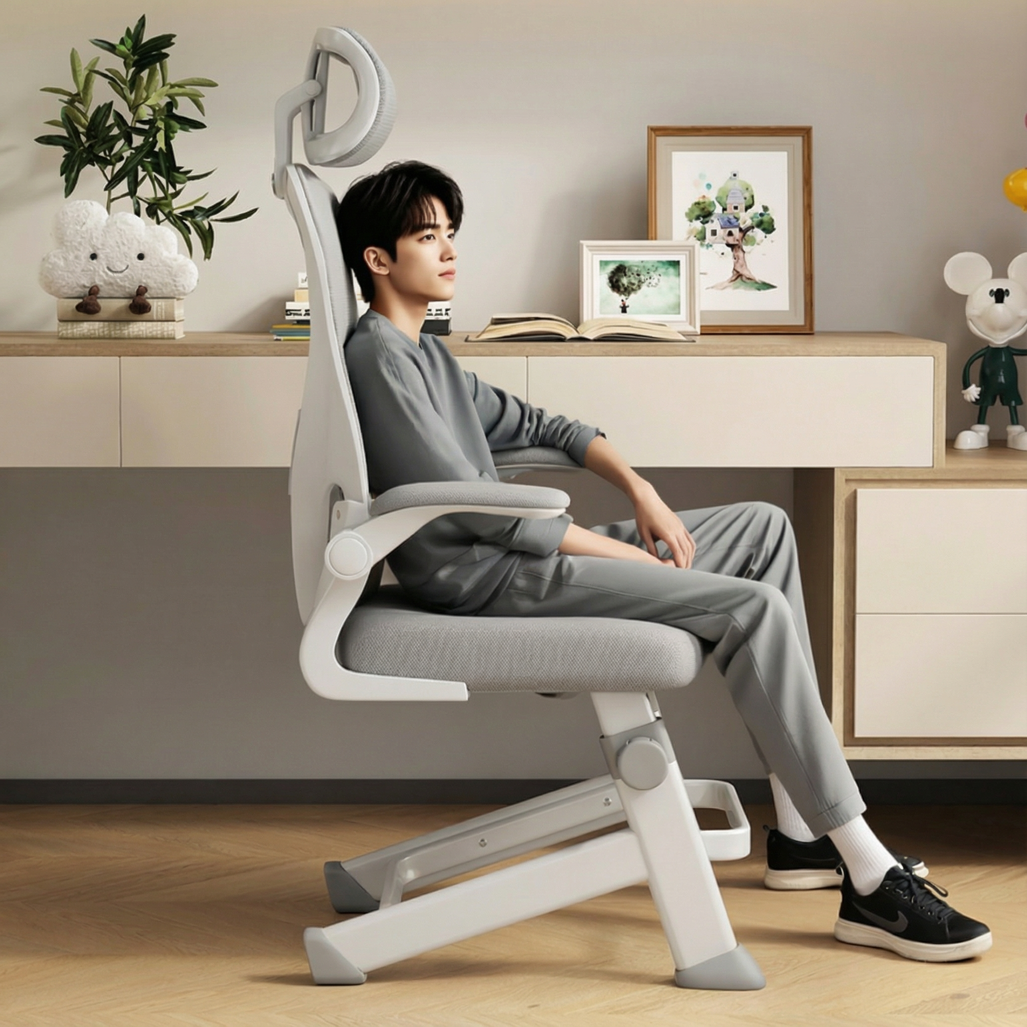 学习椅子青少年初高中学生专用写字椅可升降电脑椅家用宿舍书桌椅,住宅家具,儿童学习椅,淘宝优惠券,粉丝福利购,淘宝优惠卷