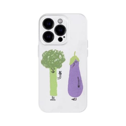 个性蔬菜适用iPhone14Pro/17手机壳11/6/xr苹果14/15Promax软情侣8p手机壳简约