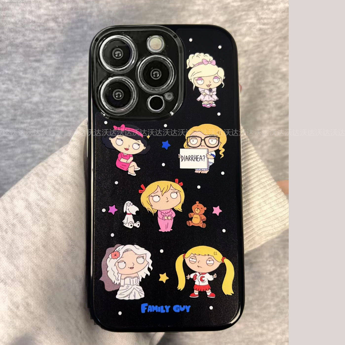 动漫恶搞之家适用iPhone14Pro/13手机壳11/6/xr苹果14/15Promax软8p手机壳图片