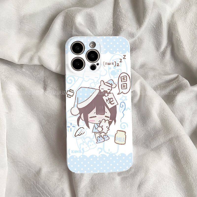困困女孩适用iPhone14Pro/17手机壳11/6/xr苹果14/15Promax软情侣8p手机壳