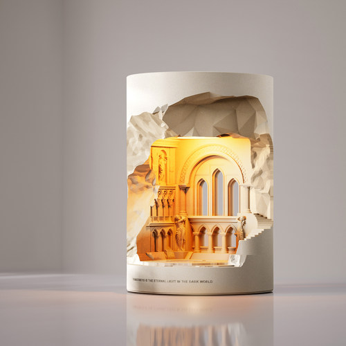 节日礼物香薰融蜡灯氛围高级烛灯