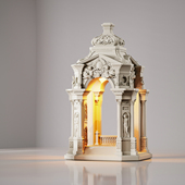 壁光里融蜡灯香薰灯礼物结婚新婚定时烛灯氛围台灯生日高级礼品