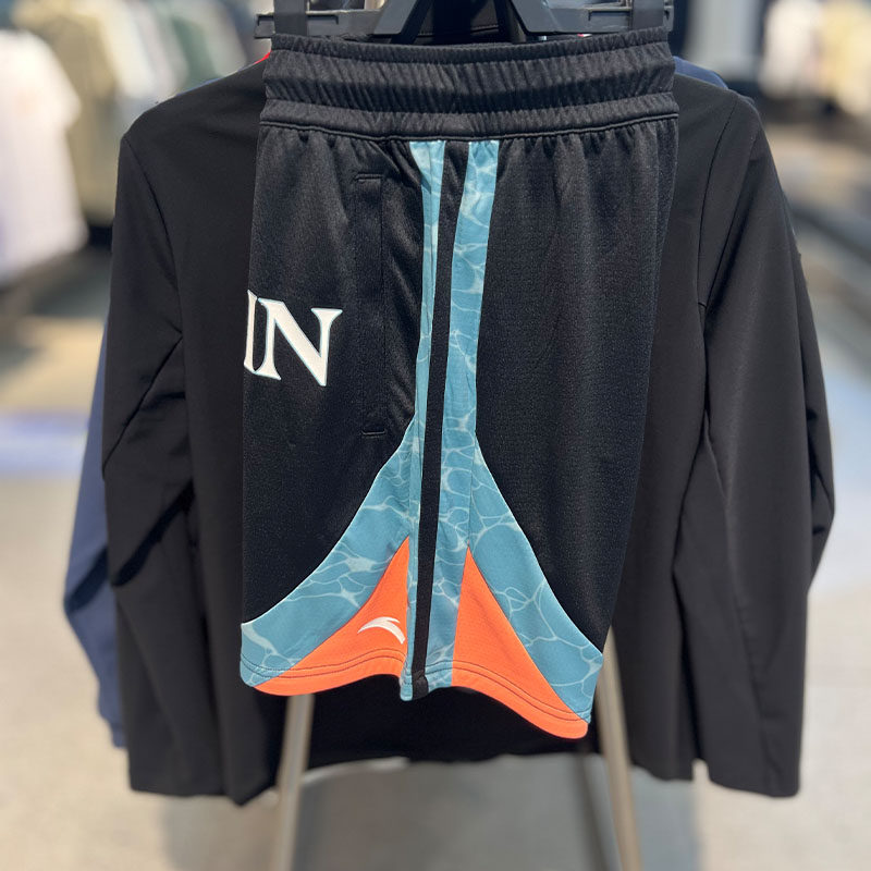 安踏球裤2024夏篮球运动透气速干裤比赛短裤152421310