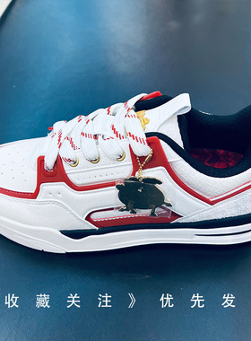 安踏骜杰板鞋男2026春新款增高加厚低帮休闲运动鞋112618043