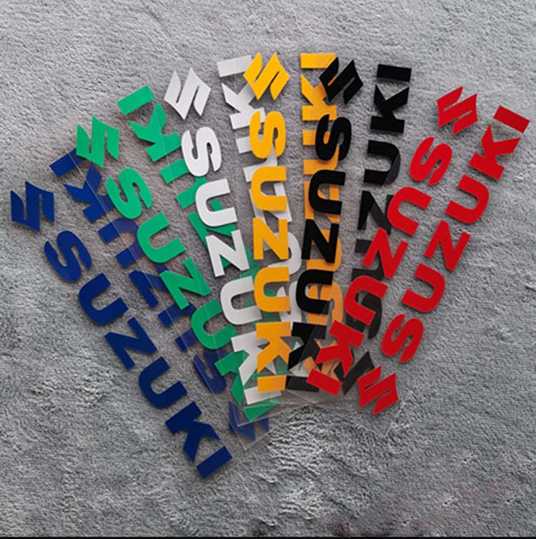 铃木suzuki改装不干胶反光贴