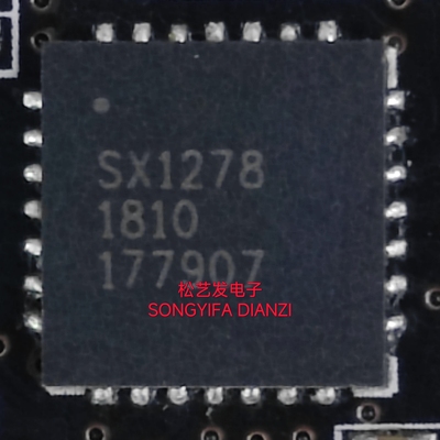 SX1278  SX1278IMLTRT  QFN28  无线射频收发器  原装拆机IC 询价