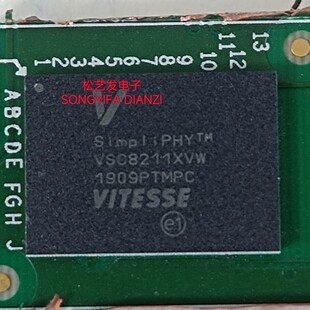VSC8211XVW BGA封装 以太网控制器 原装拆机IC 质量保证 现货询价