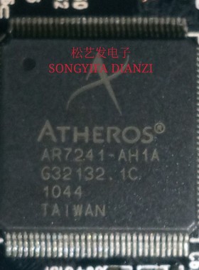 AR7241-AH1A  QFP128封装  ATHEROS  路由器芯片  原装拆机