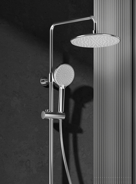 佳普乐恒温淋浴花洒套装家用淋浴卫生间增压喷头淋雨沐浴器白色