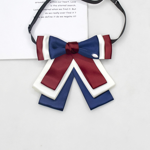 领结职业领花女职业银行领结建行工行电信柜员职业装西装正装头花