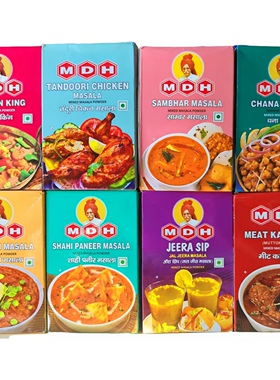 印度原装进口鸡肉玛莎拉MDH Chicken Masala咖喱粉调味料香料100g