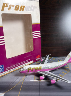 1/400 Aviation400 Pron air 747-200 货机 EC-KMR 绝版