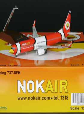【诚收】JC Wings 1/200 泰国皇雀航空 小丑鱼涂装 737-800  Nok