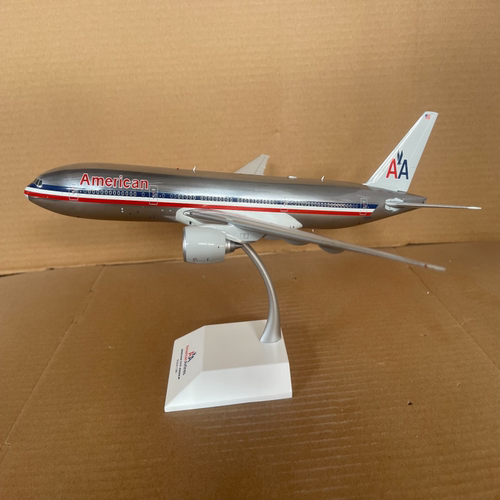 Boeing 777-200ER American Airlines 1/200比例合金飞机模型，注
