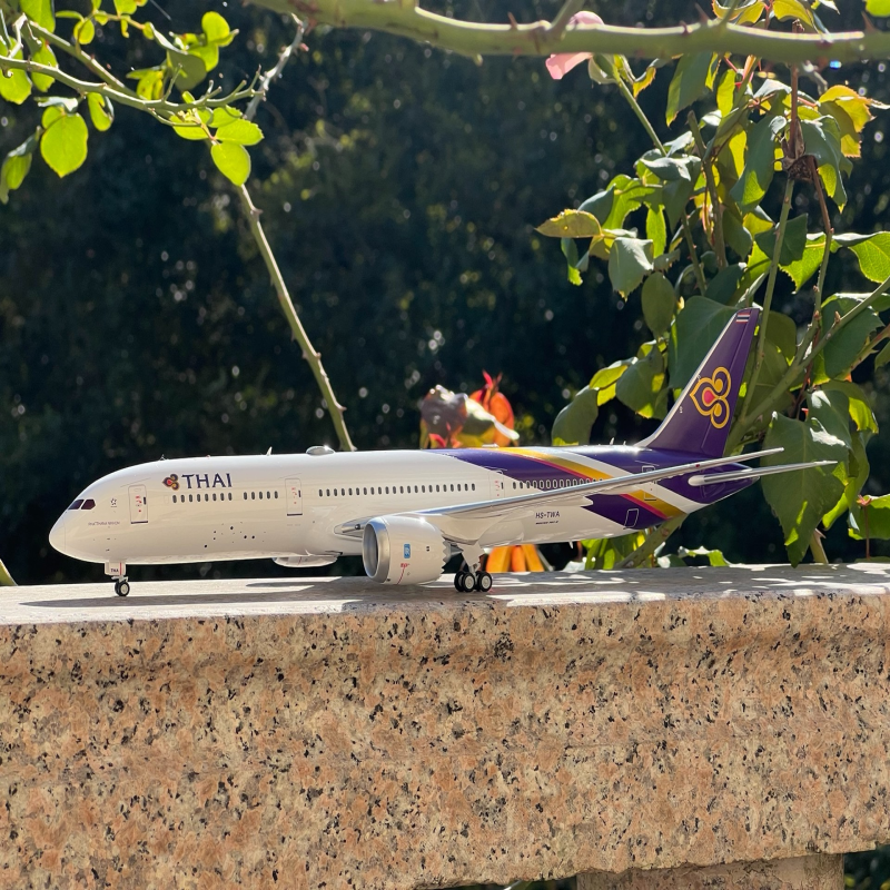 高品质飞机模型！Inflight 1:200 泰国航空伯勇787-9飞机全合金