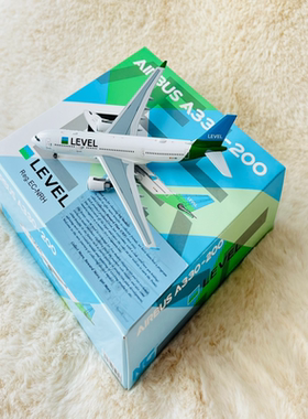 NG Models 61062 1:400 LEVEL A330-200 EC-NRH 长14.75cm 宽15.0