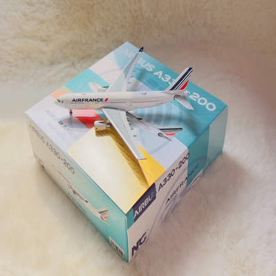 NG Models 61059 1:400 法国航空 A330-200 F-GZCG 长14.75cm 宽1