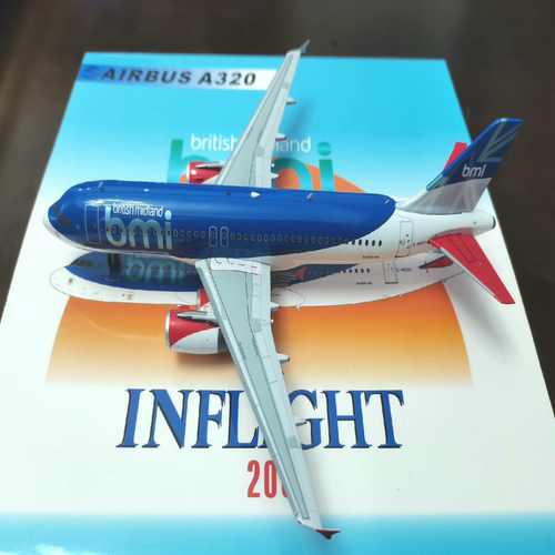 顺丰保价发货：lnflight 1:200  绝版：英国英伦航空，空客A320-2