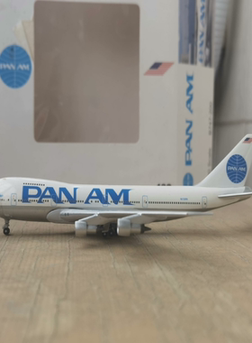 1/400bigbird mk1泛美航空747-200客机模型，N723PA，稀有程度不