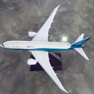 Boeing787 模型。1:200比例，机身约30*30c?m，仅两架。喜欢的友