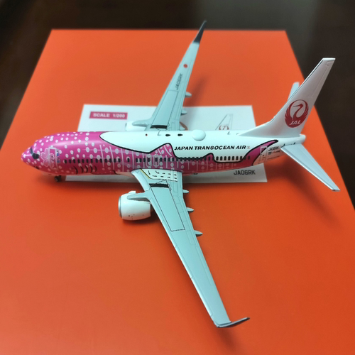 顺丰保价发货：JC Wings 1:200 ，日本航空，波音B737-800，JA06R