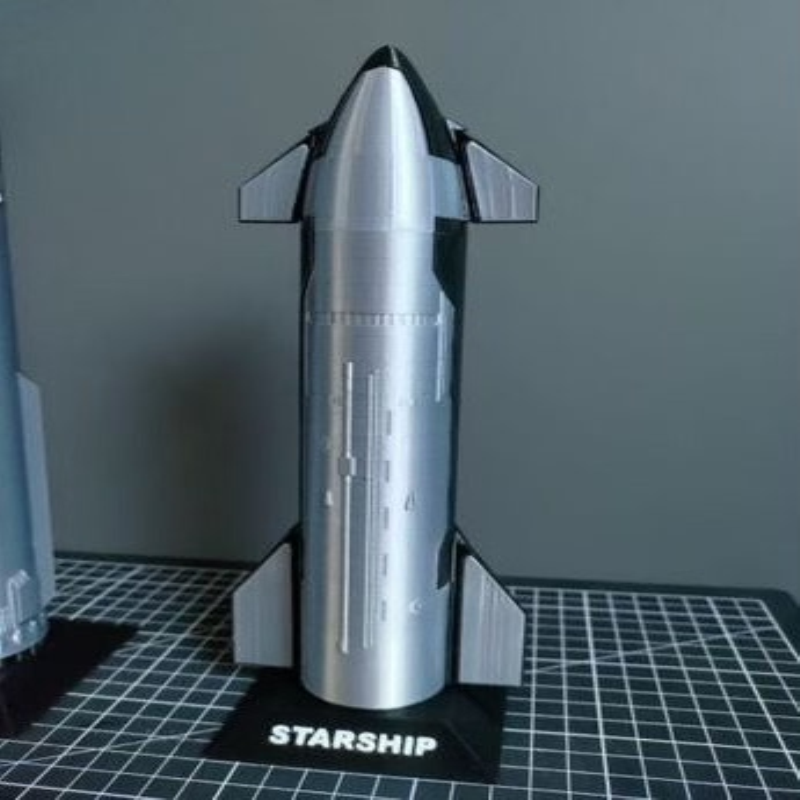 NASA美国宇航局S24马斯克SpaceX星舰模型Starship火箭模型成品模