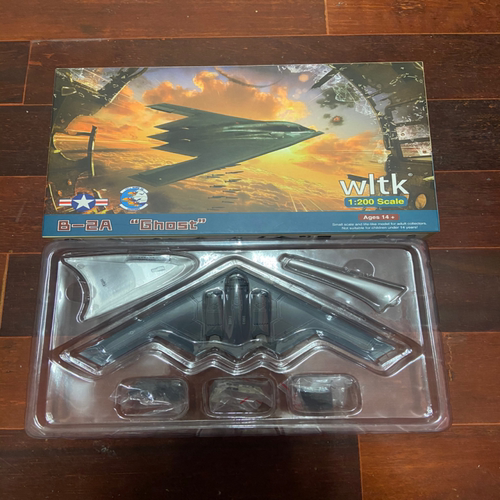 1/200 B-2A轰炸机模型1069印第安那幽灵号1088路易斯安那幽灵号