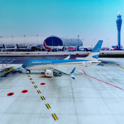 Inflight200 阿根廷航空波音B737-8max，注册号LV—GVD。现已绝