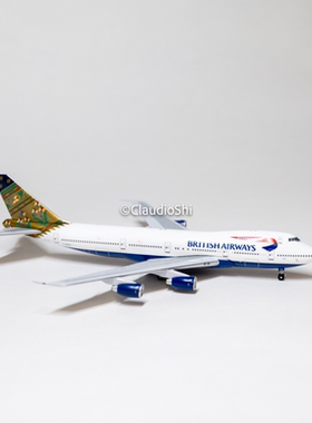 Bigbird 1/400 British Airways 英国航空 747-200彩绘制造商：Bi