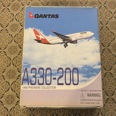 威龙成品客机模型55575～1:400 澳洲航空公司 A330-200