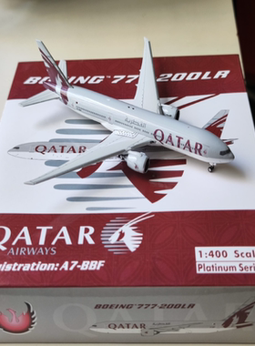 Phoenix卡塔尔航空B777-200LR A7-BBF 多年老货 机头机尾有起疹