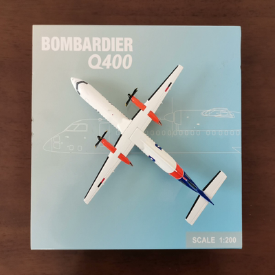 顺丰保价发货：Herpa 1:200 飞机模型，美国阿拉斯加航空 ，冲锋D