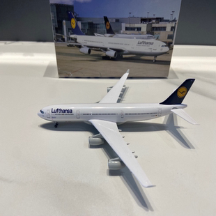 #1:400模型#  DragonWings德国汉莎航空A340-300/D-AIGB，模型绝