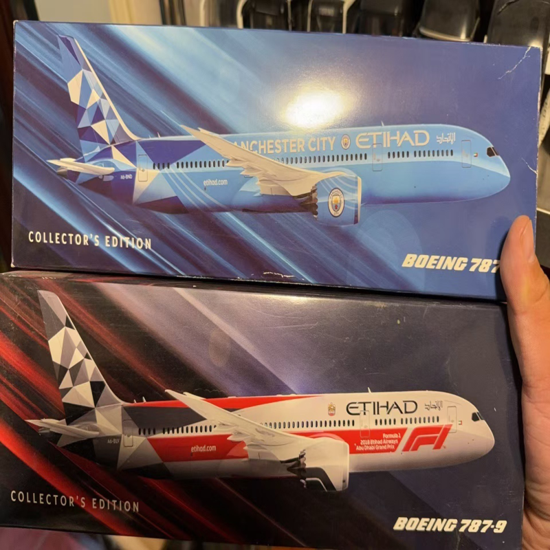 1:200 台湾瑞庆 飞机模型、阿联酋阿提哈德航空、 蓝色钻石、F1