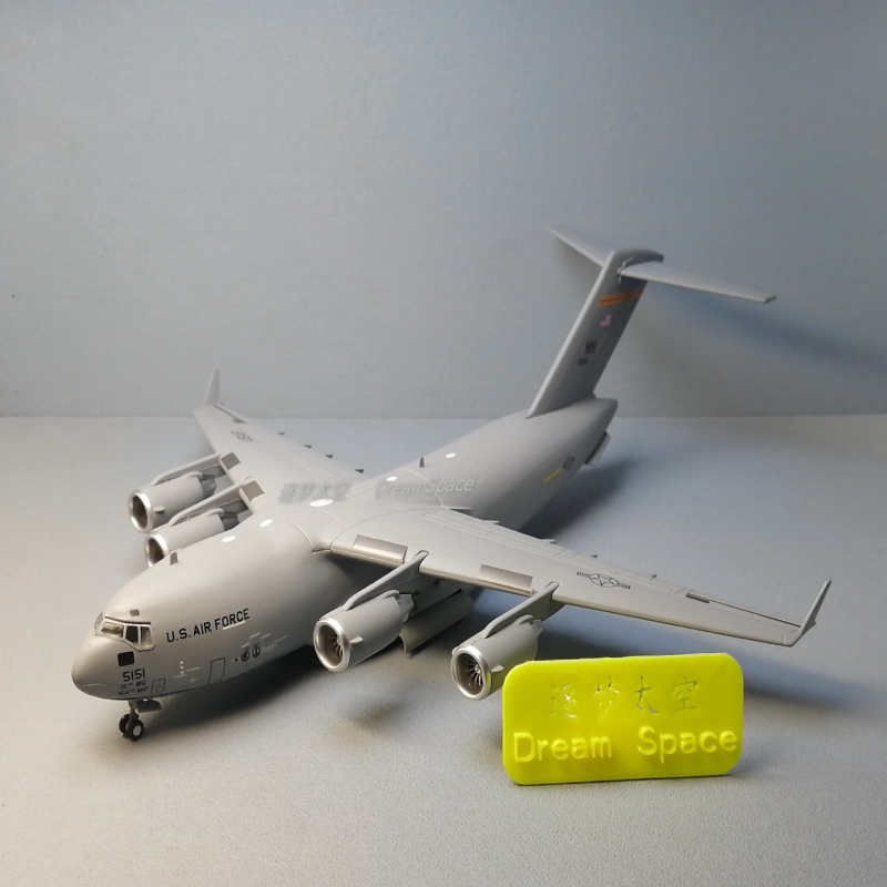 1/200 波音C17战略运输机环球霸王飞机模型玩具摆件静态，无图片